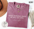 Jesus Defeated Death Support Tee Justice For Charlie Shirt