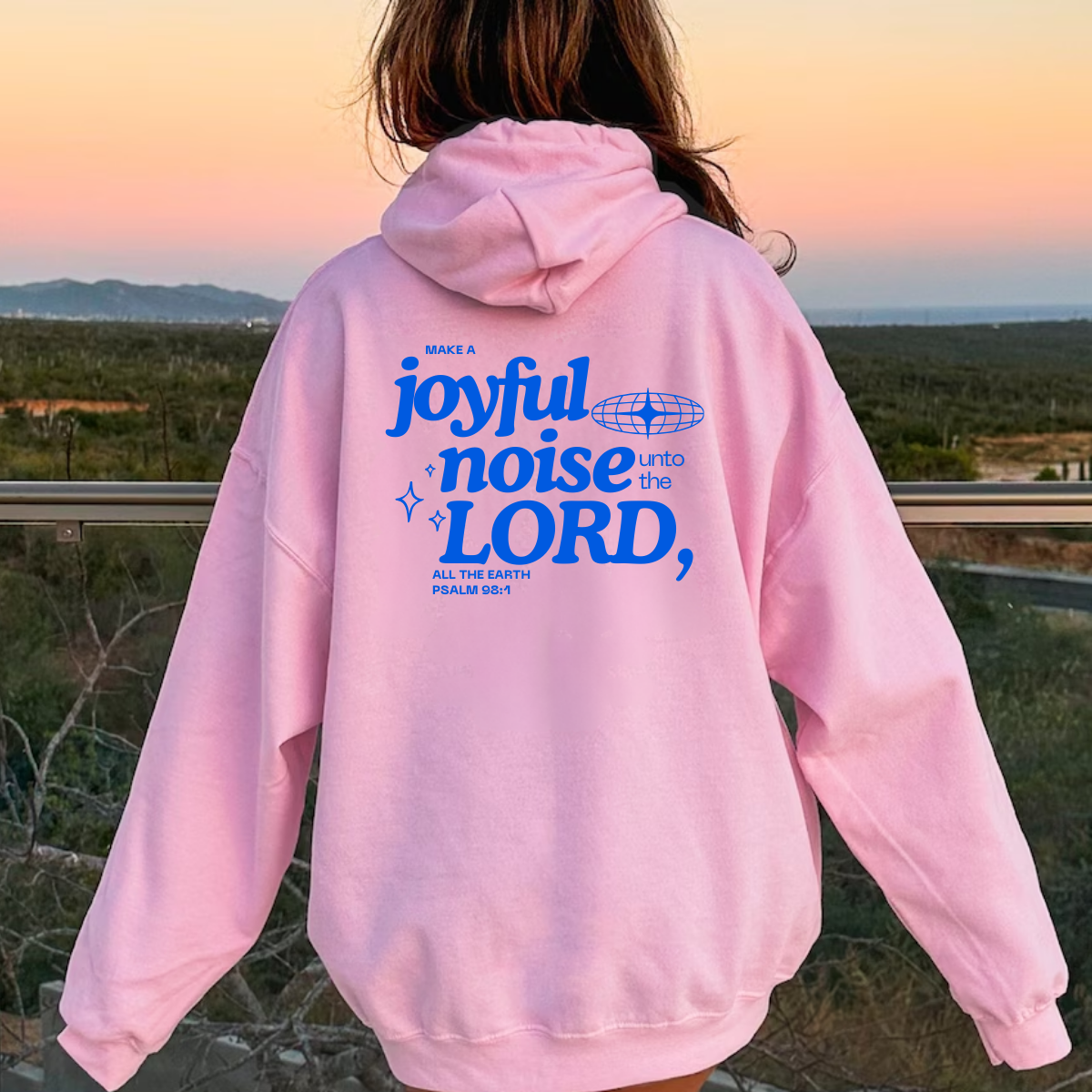 Make A Joyful Noise Unto the Lord Christian Hoodie