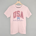 USA Floral Arch + Bow