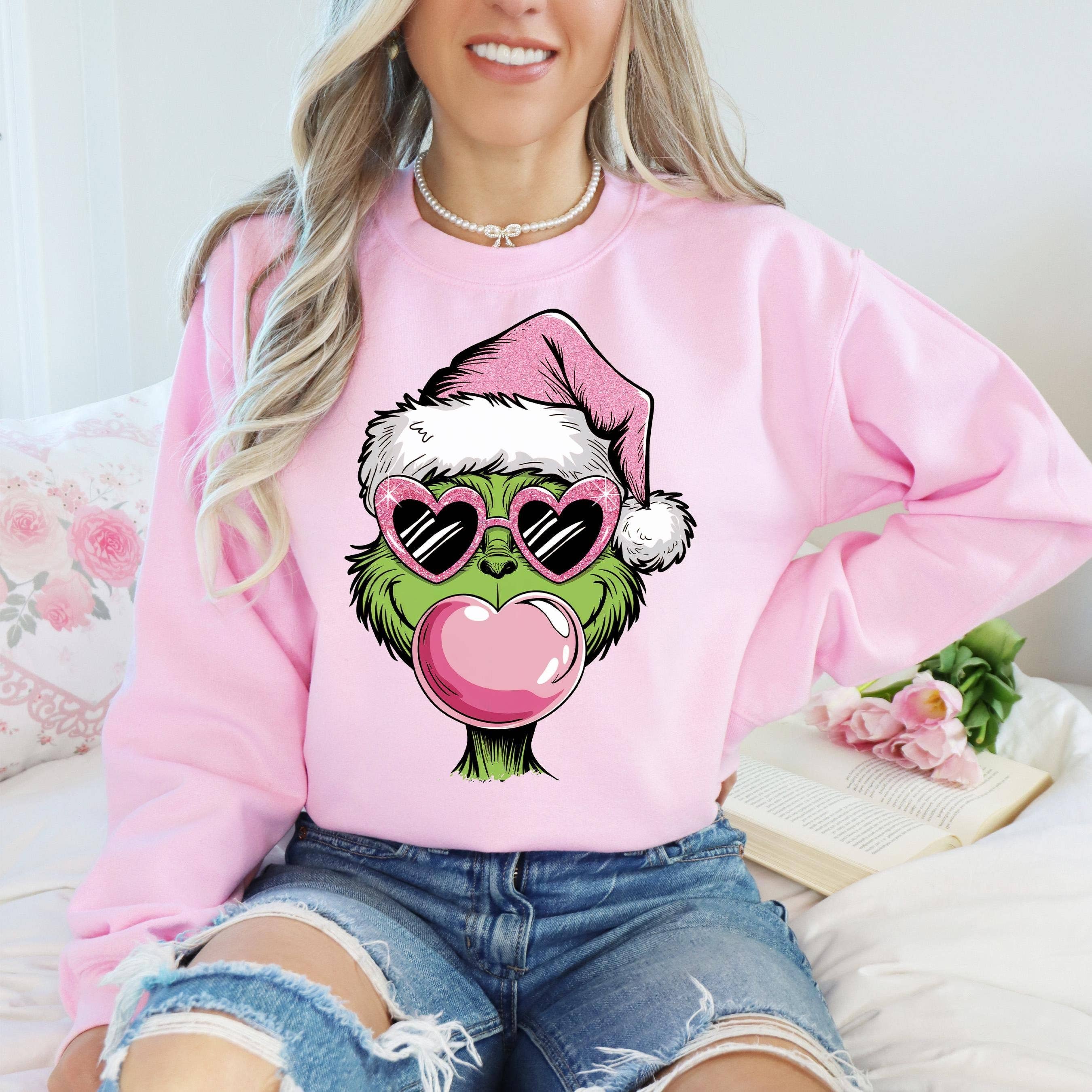 Grinch Christmas Movie Funny Sweatshirt Xmas Tee