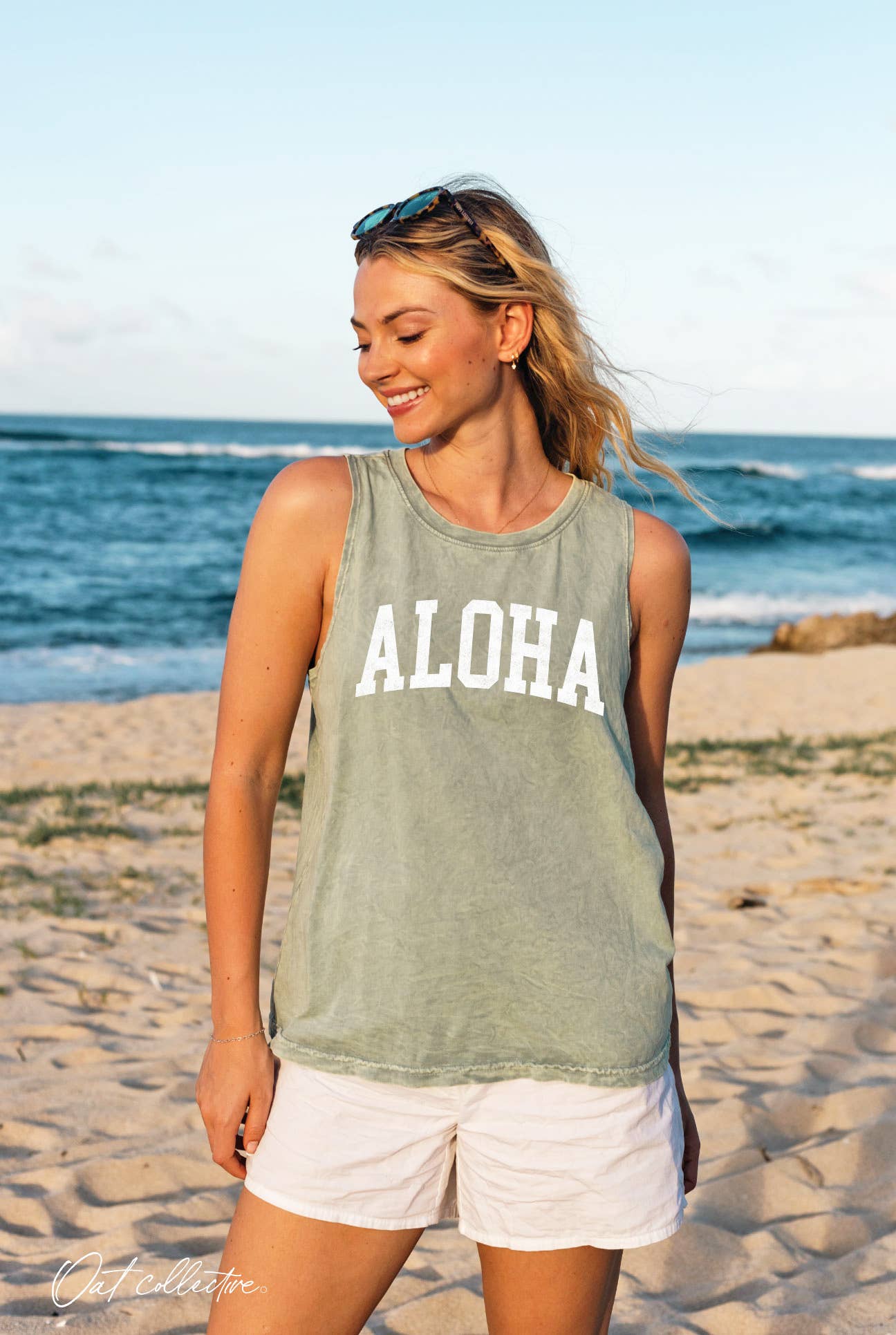 Aloha Mineral Graphic Tank Top