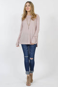 1205 Waffle Knit Light-Weight Spring Tunic SI-9576