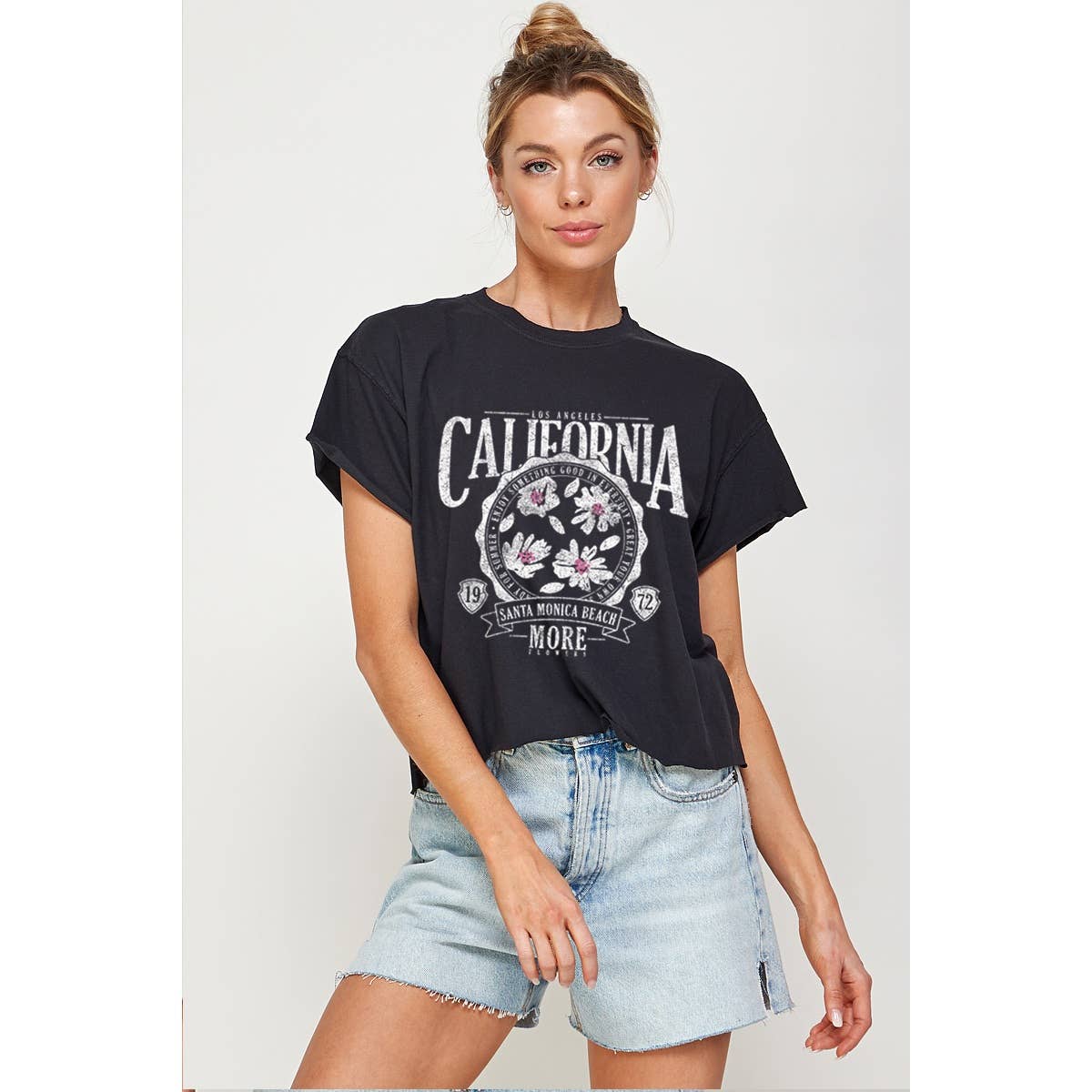 California Vintage  Graphic Crop Top