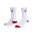 Robert Indiana "Love" Crew Socks, White