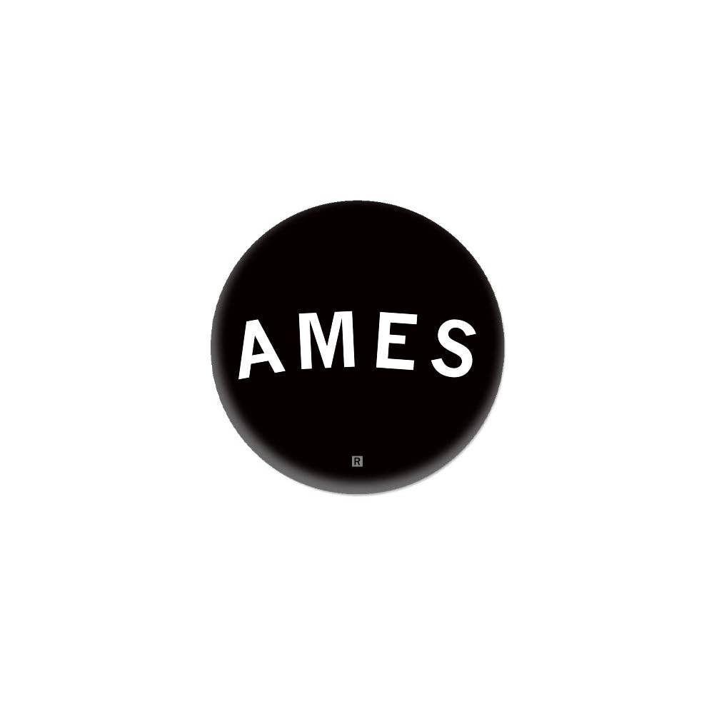Ames 1" Button