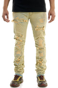 Rip & Repair Stacked Jeans
