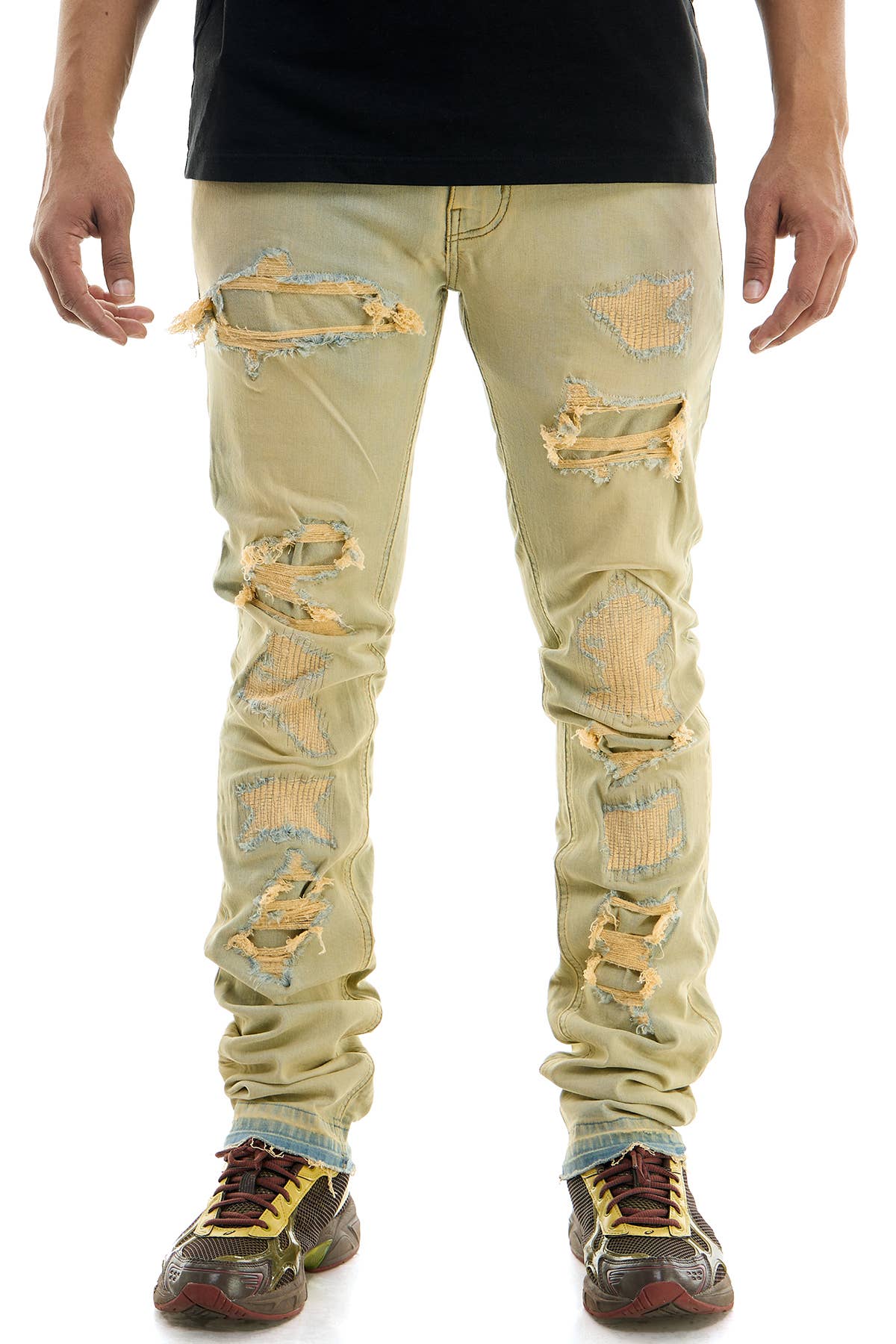 Rip & Repair Stacked Jeans