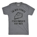 Fitness Pumpkin Pie in My Mouth Men's T Shirt
