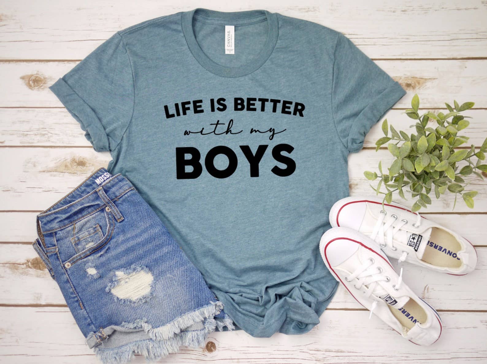 Life Is Better with My Boys T-Shirt