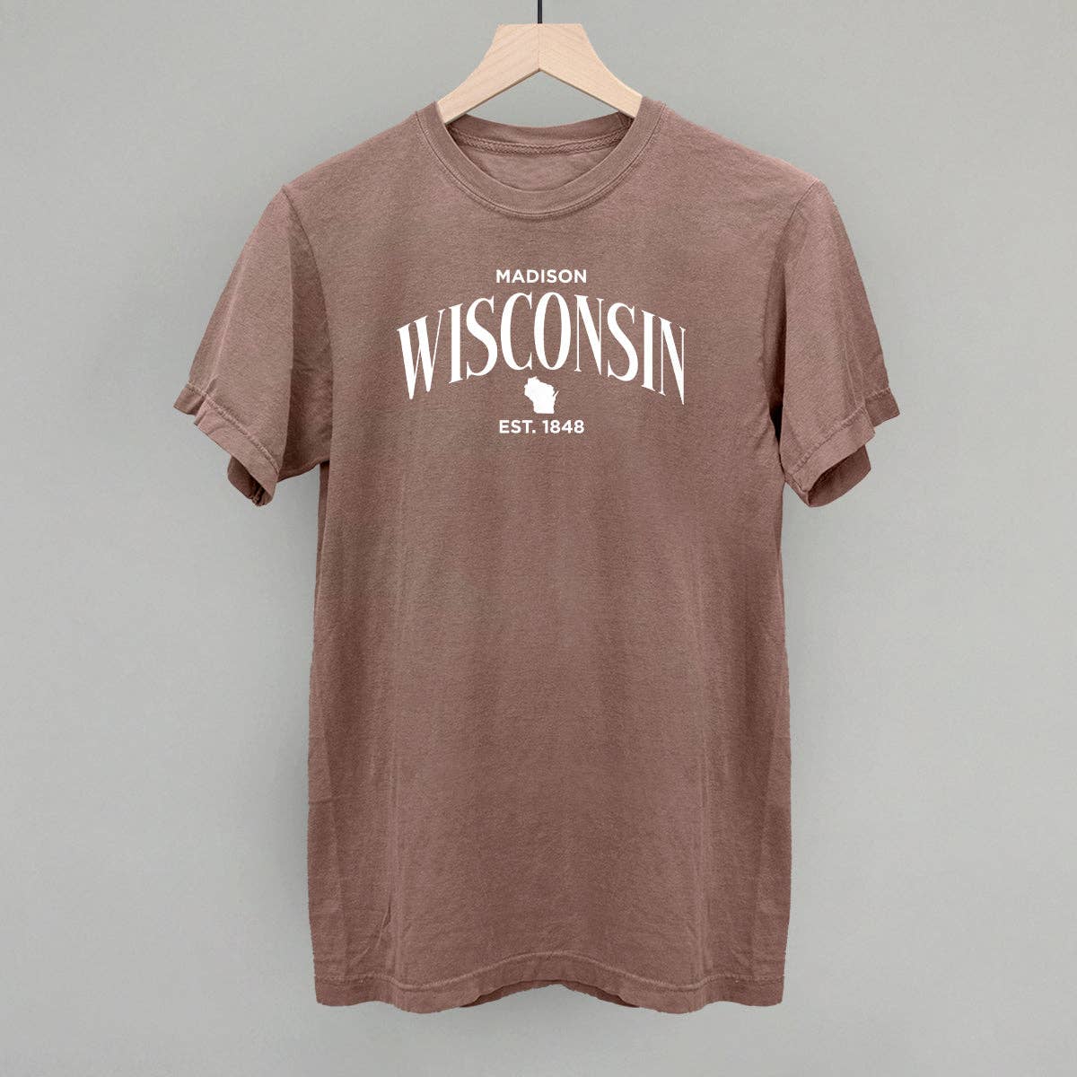 Wisconsin Est. 1848 (White)