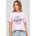 Baseball Vintage Graphic Crop Top