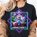 Heroes Unite Pixel Gamer Squad Group Shot Tee