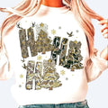Blink Ho Ho Ho Christmas Tree Crewneck Sweatshirt Coquette