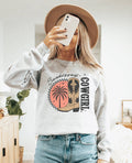 Sunkissed Cowgirl Crew Neck Sweatshirt