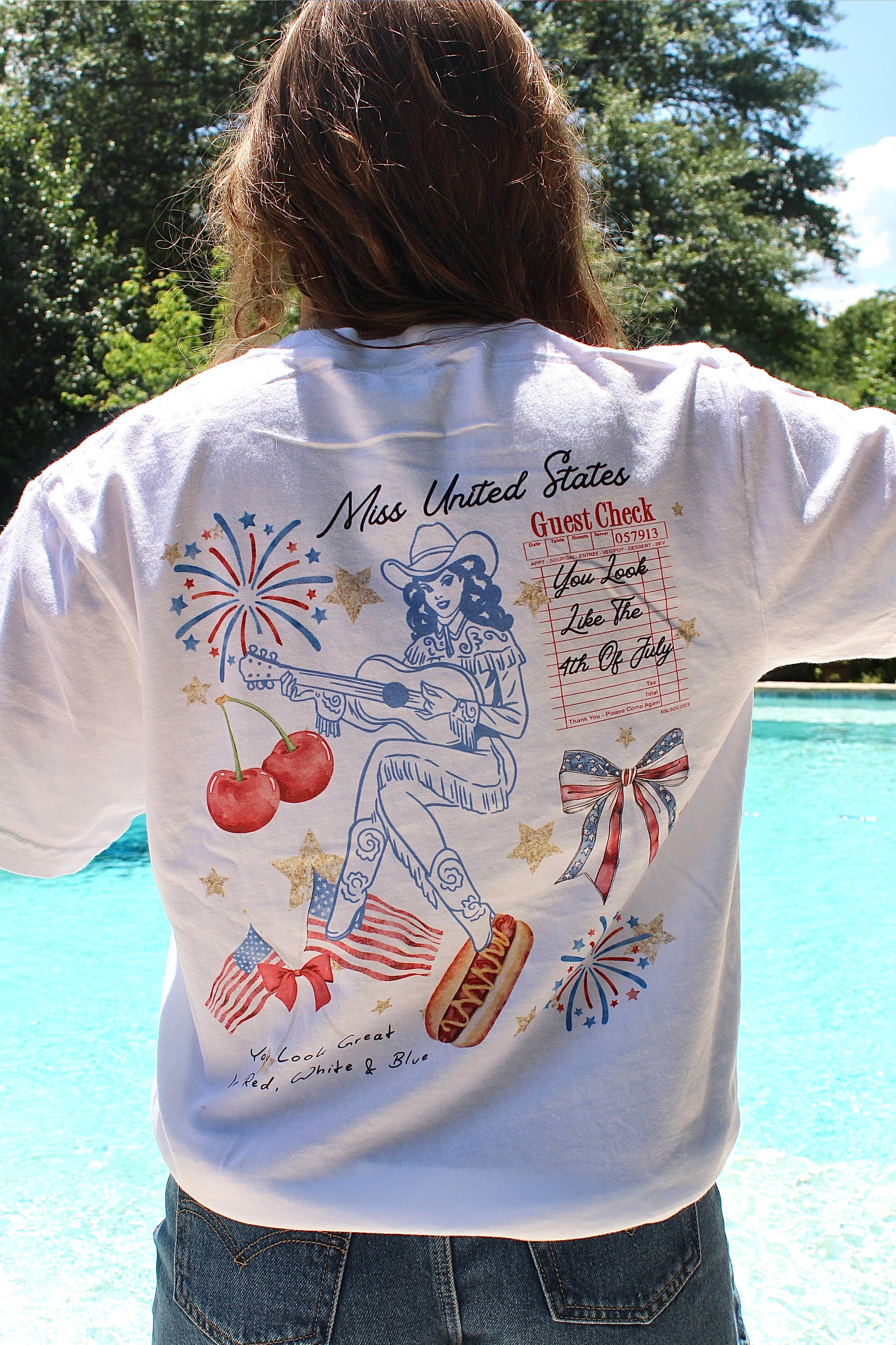 Miss United States Graphic Tee