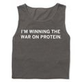 War On Protein Heavyweight Tank Top
