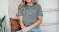 Western Small Town Girl Everyday Grey Bella Graphic Tee