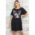 Long Live Rock and Roll - Mineral Washed Dress