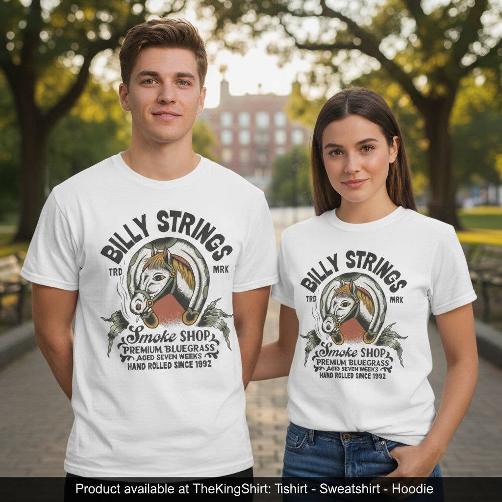 Billy Strings Winter Tour 2026 Smoke Shop Tee