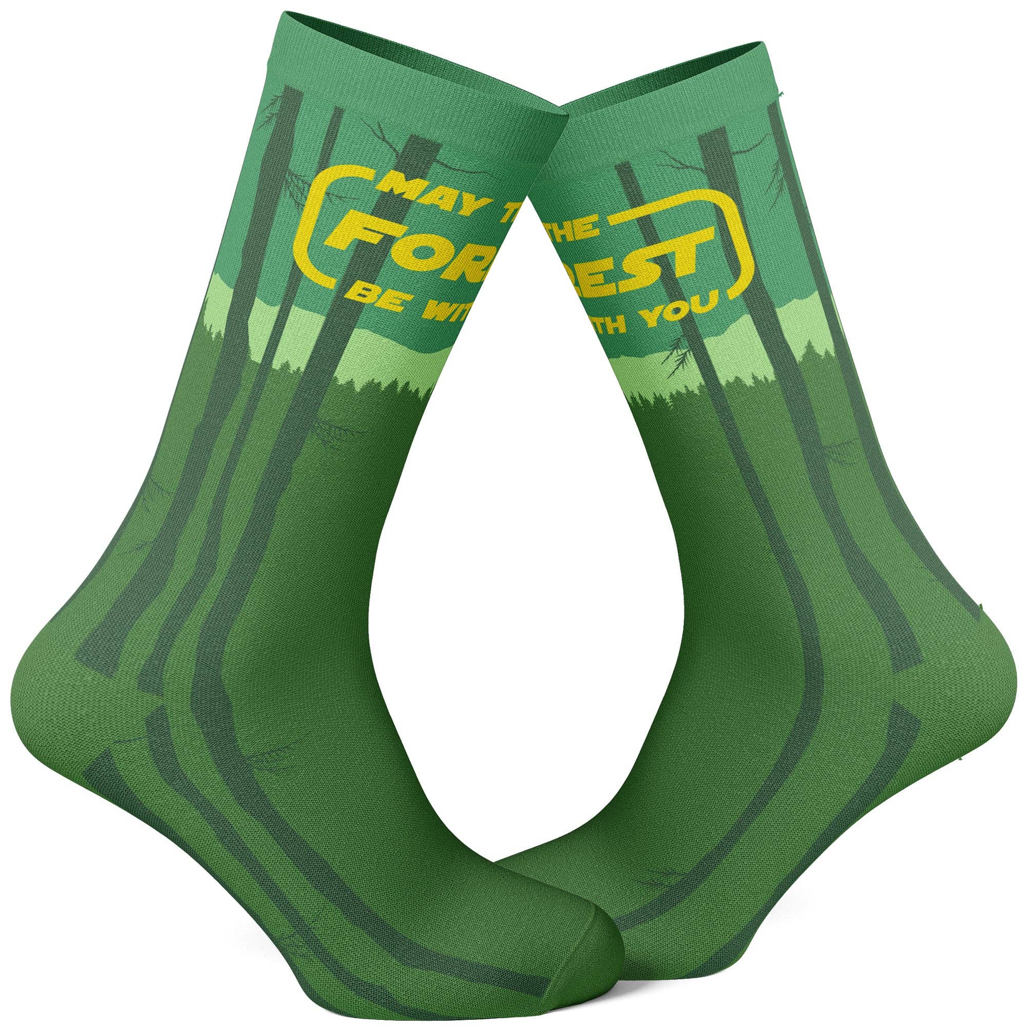 Men's May the Forest Be with You Socks