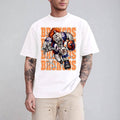Fierce Broncos Football Mascot T-Shirt Design For Fans
