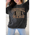 Football Mama - Oversize Mineral Wash T