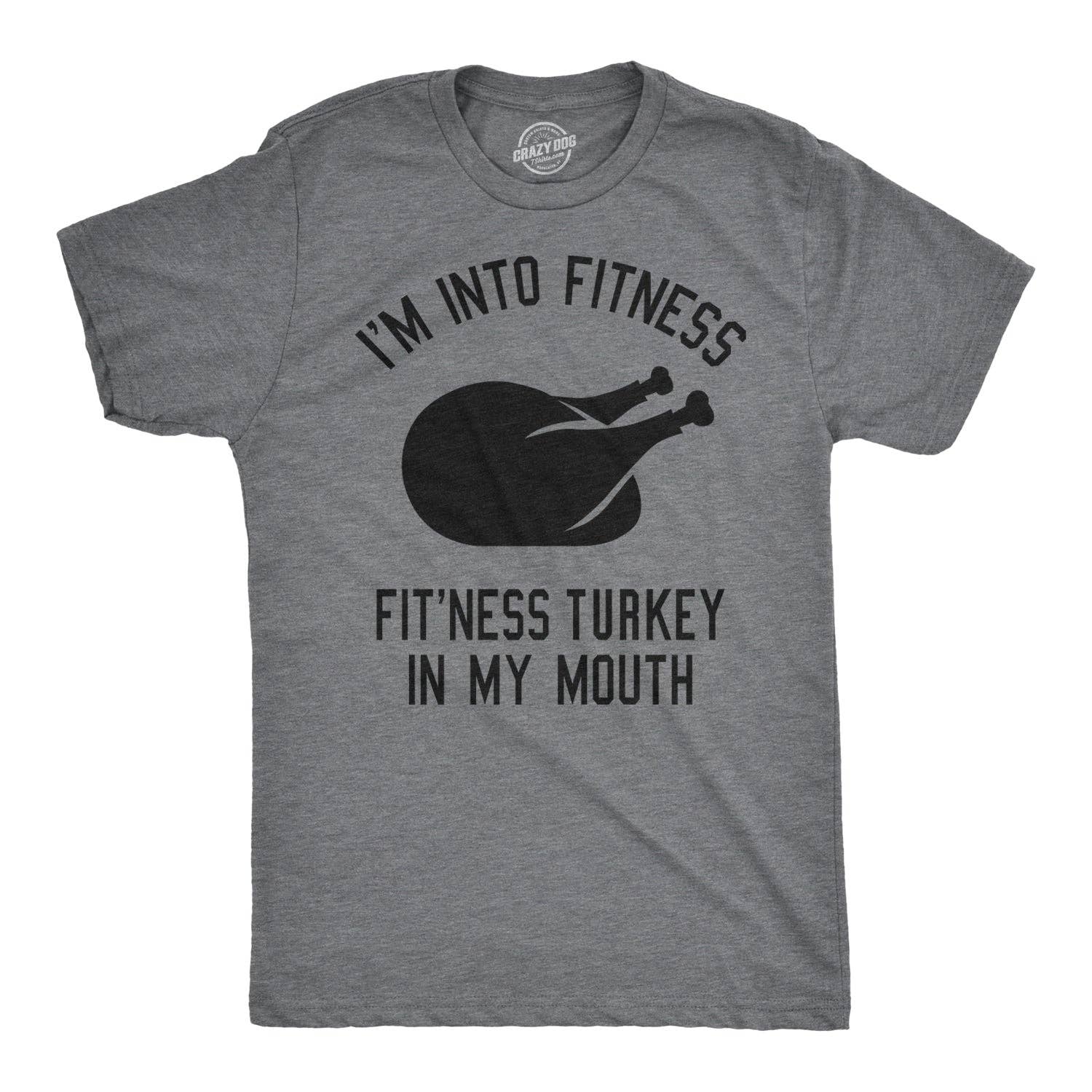 Fitness Turkey in My Mouth Men's T Shirt
