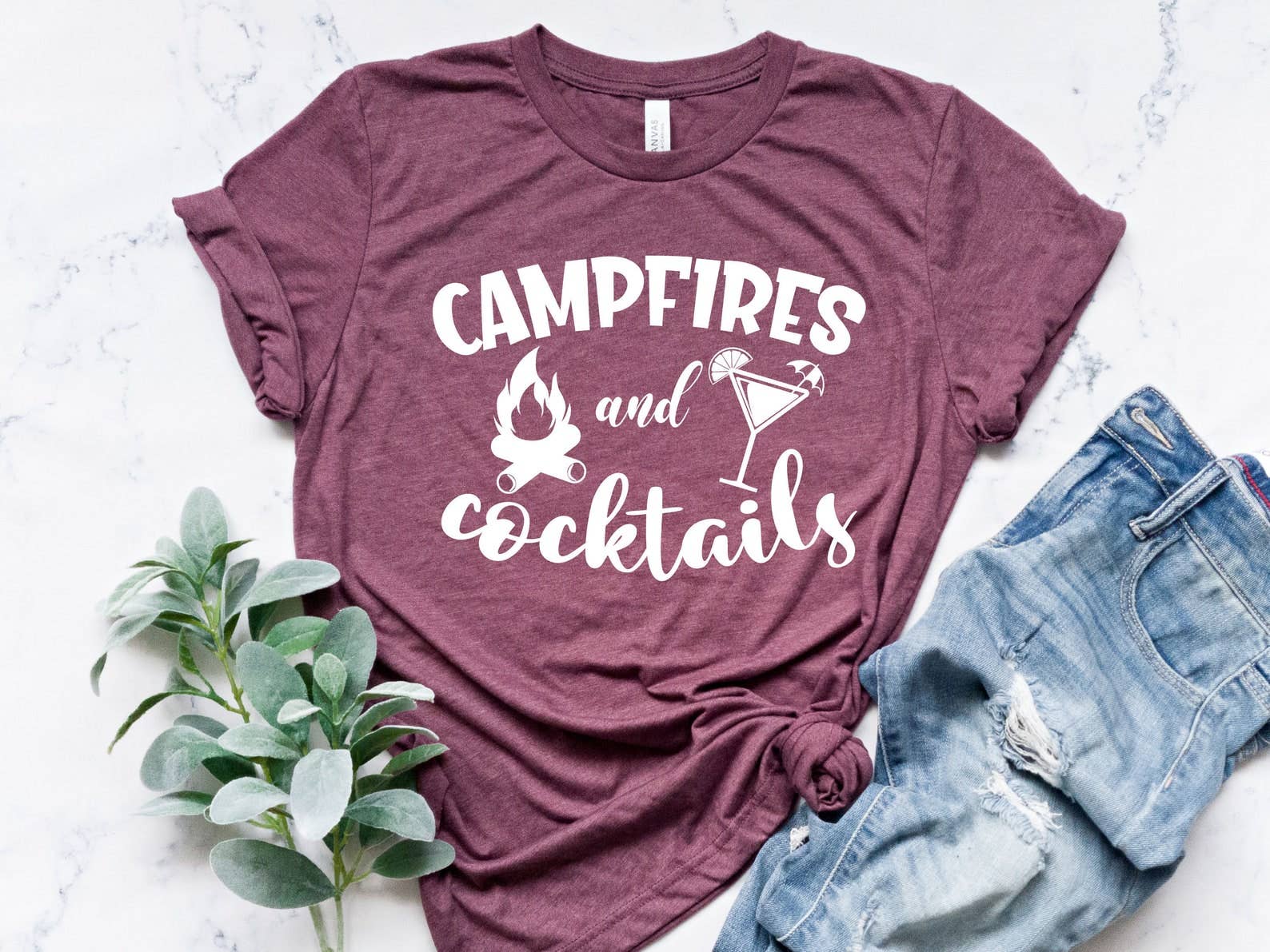 Campfires and Cocktails T-Shirt