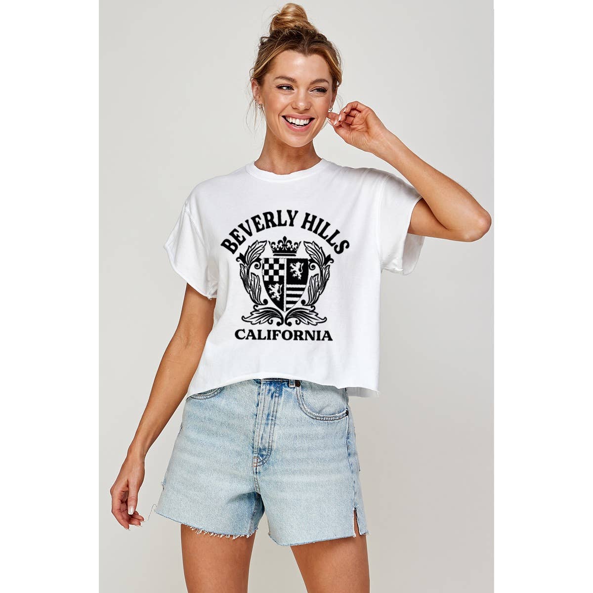 Beverly Hill Graphic Crop Top