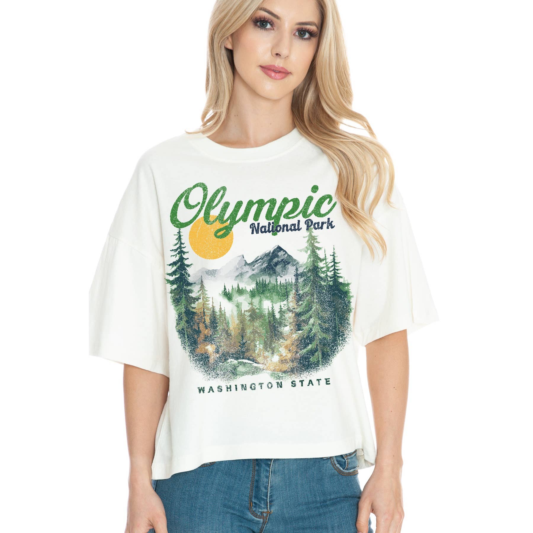 Olympic National Park Washington State - Cropped Top