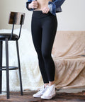 `.Microfiber Wide Waistband Leggings