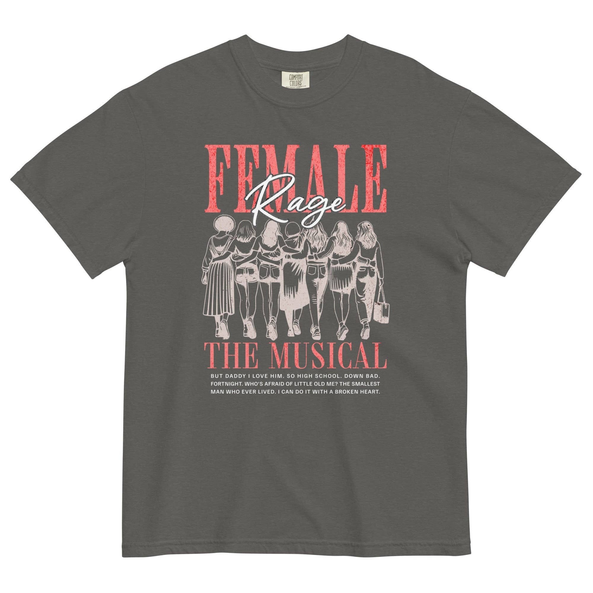Female Rage Ttpd Comfort Colors Tee - Gift For Friend
