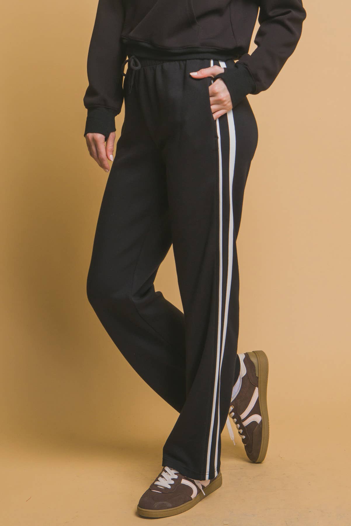0911 Side Striped Sweatpants w/ Pockets SI-28769