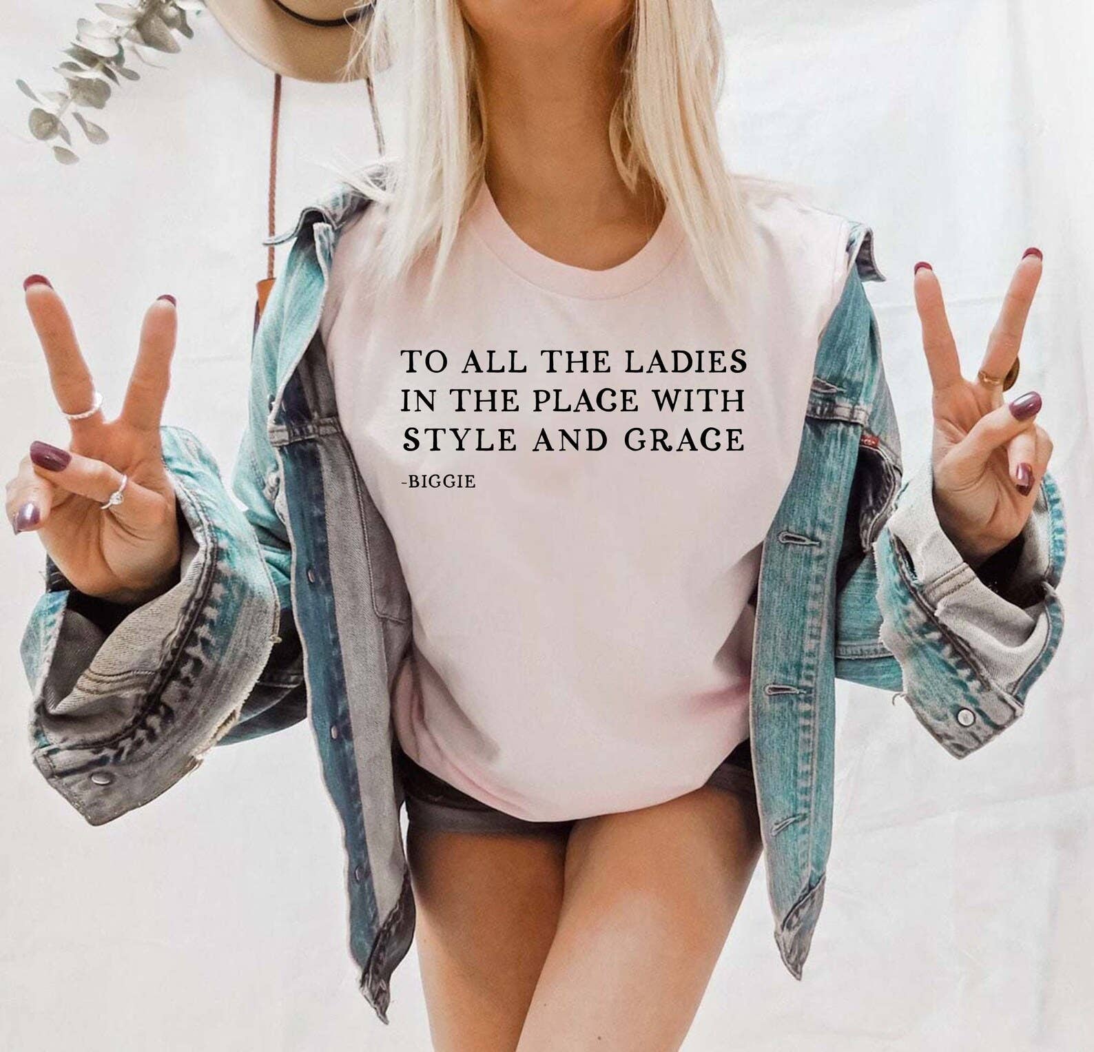 To All the Ladies in the Place with Style and Grace T-Shirt