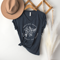 Amazing Grace Floral Christian Faith Based Graphic Tee Shirt
