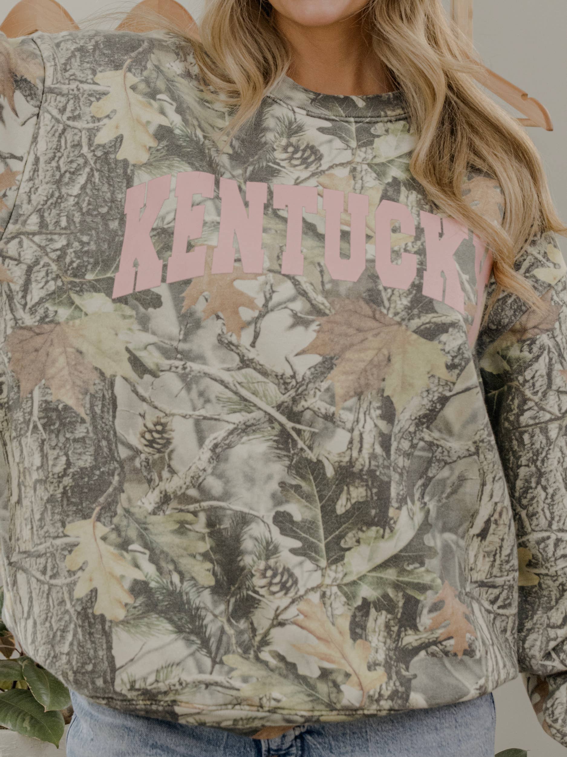 Kentucky Filled Gault Camo Sweatshirt