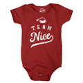 Team Nice Baby Bodysuit