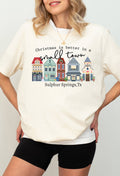 Custom Christmas in A Small Town Graphic Tee