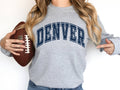 Denver Vintage Football T-Shirt - Trendy Retro Fan Apparel