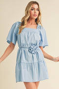 *Small Only* 4105DD Samone Poplin Dress