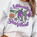 Retro Milwaukee Bucks Vintage Basketball Fan Sweatshirt