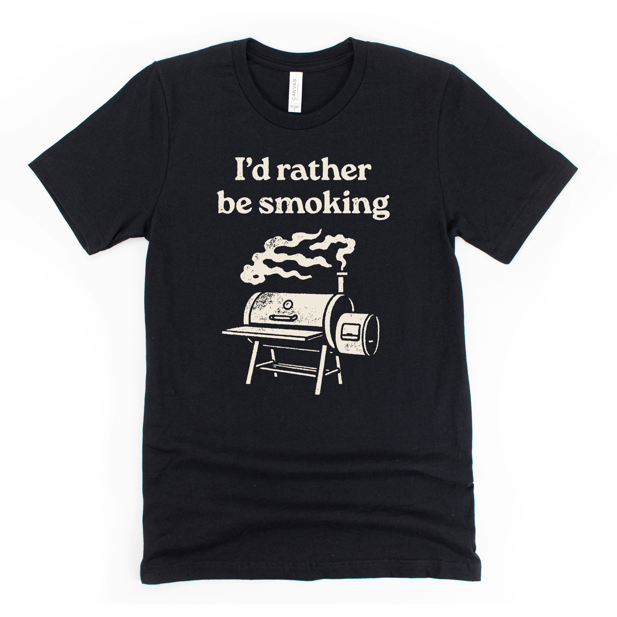 I'd Rather Be Smoking Shirt Graphic Tee 167