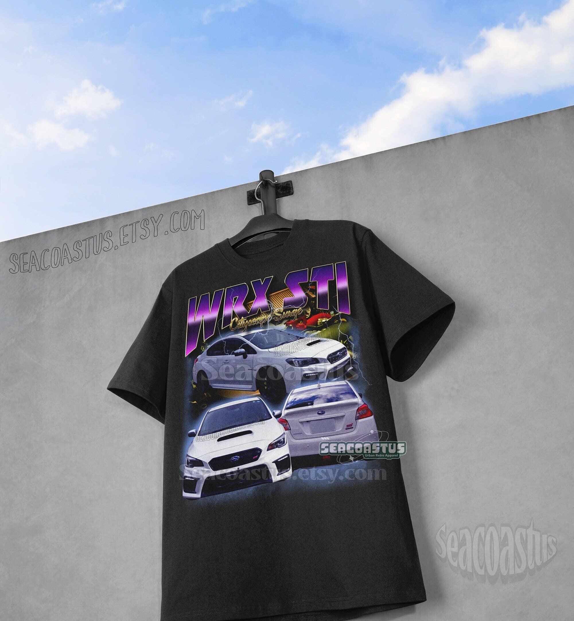 Retro Wrx Sti Wrc Graphic T-Shirt For Subie EJ25 Fans - Jdm