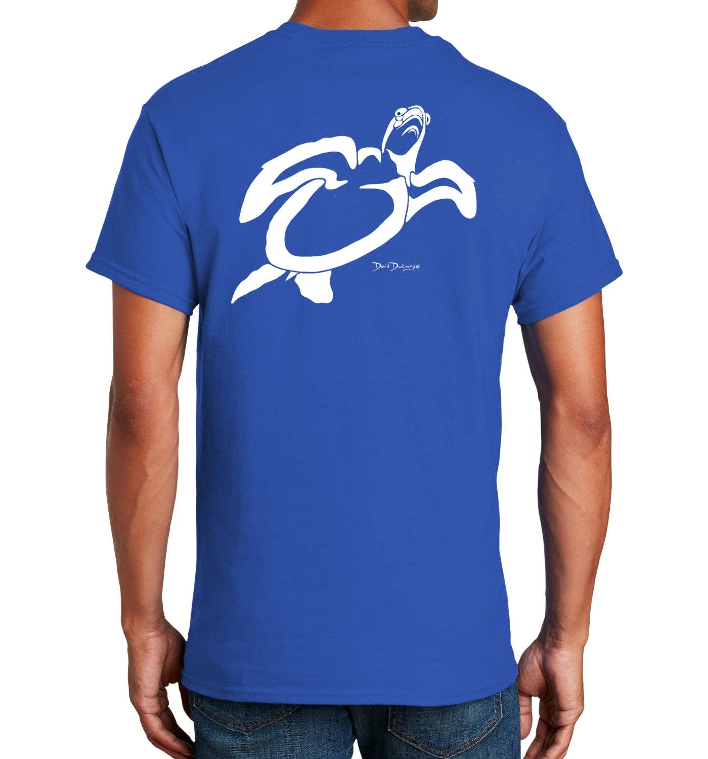 Men's Turtle Deco Short Sleeve Cotton T-Shirt