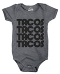 Tacos Tacos Tacos Baby Bodysuit