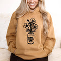 Floral Beer Can Crewneck Sweatshirt Hoodie 017