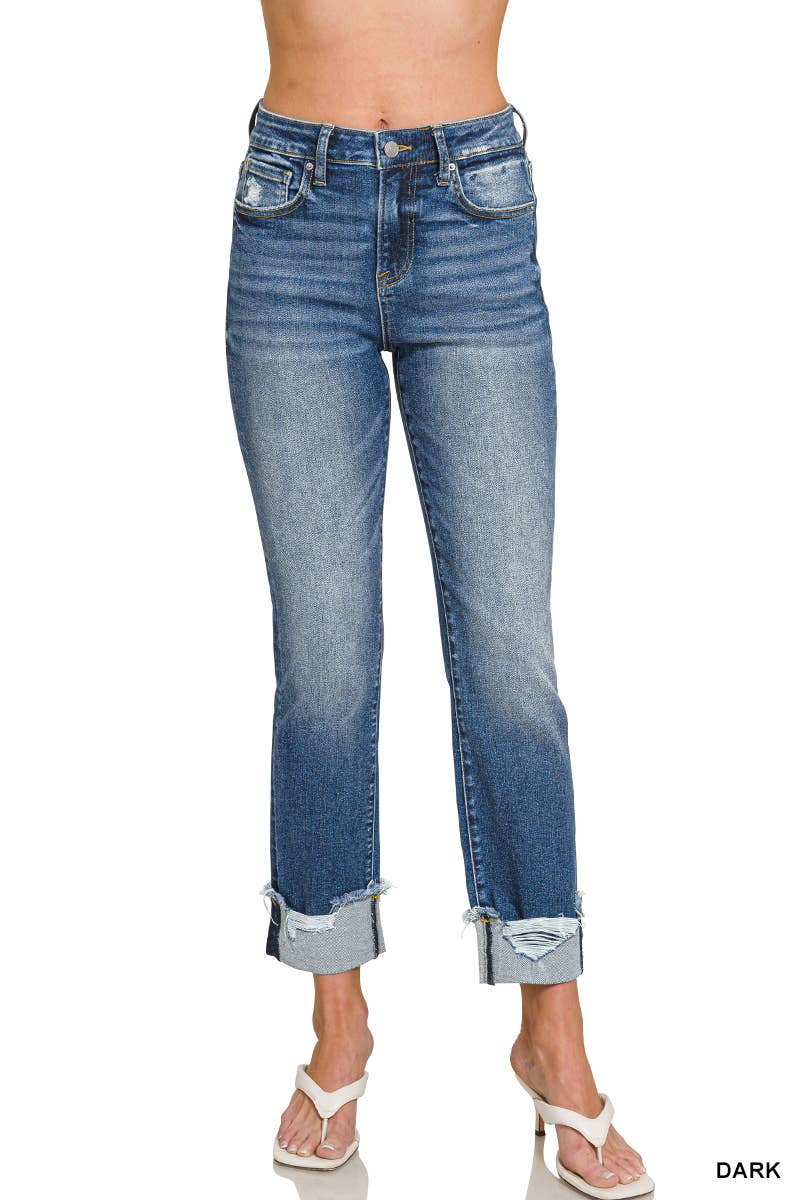 .0303 Cuffed Skinny Denim Pants SI-29567