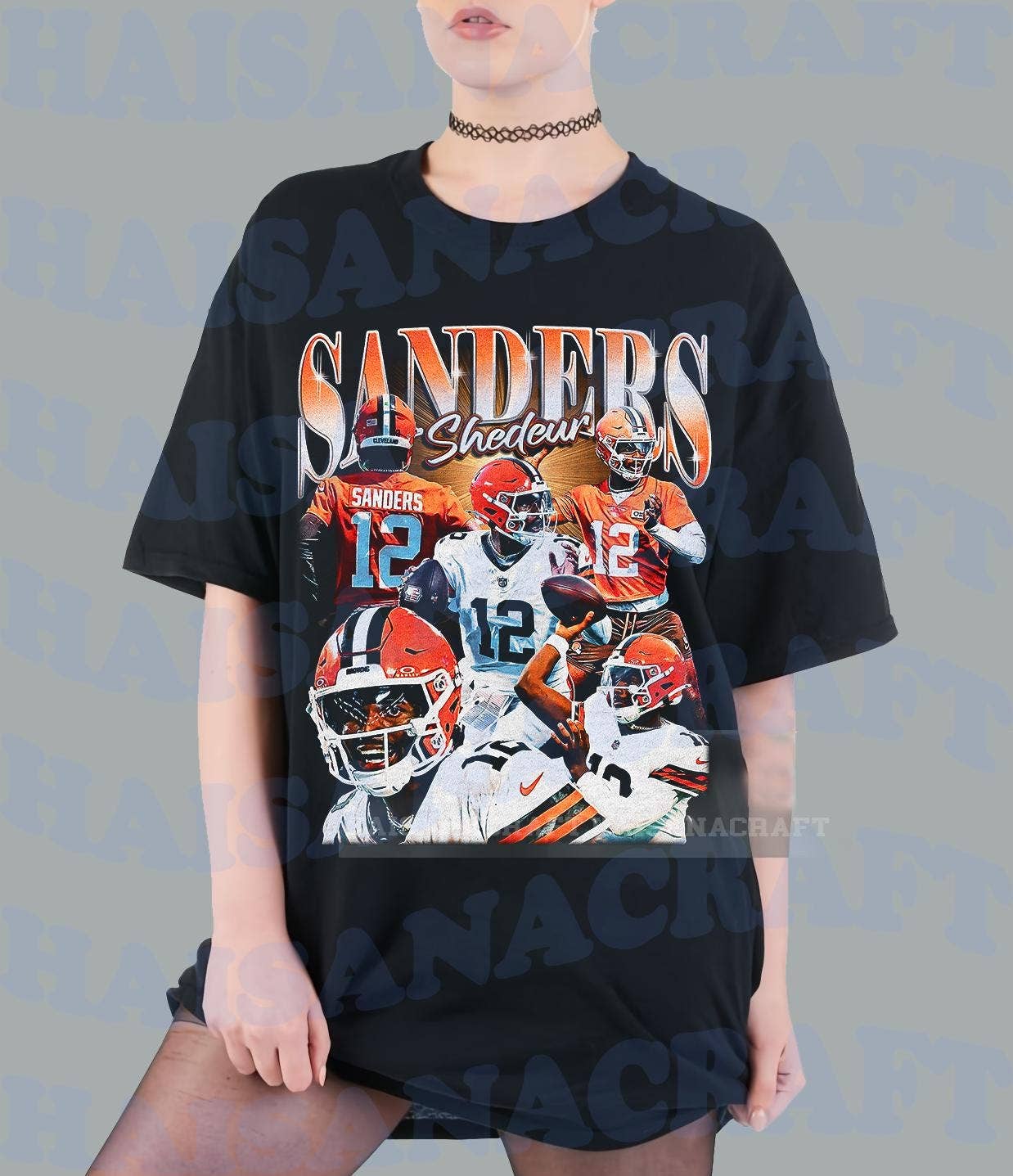 Legendary Sanders Football Lover Tee, Touchdown 12