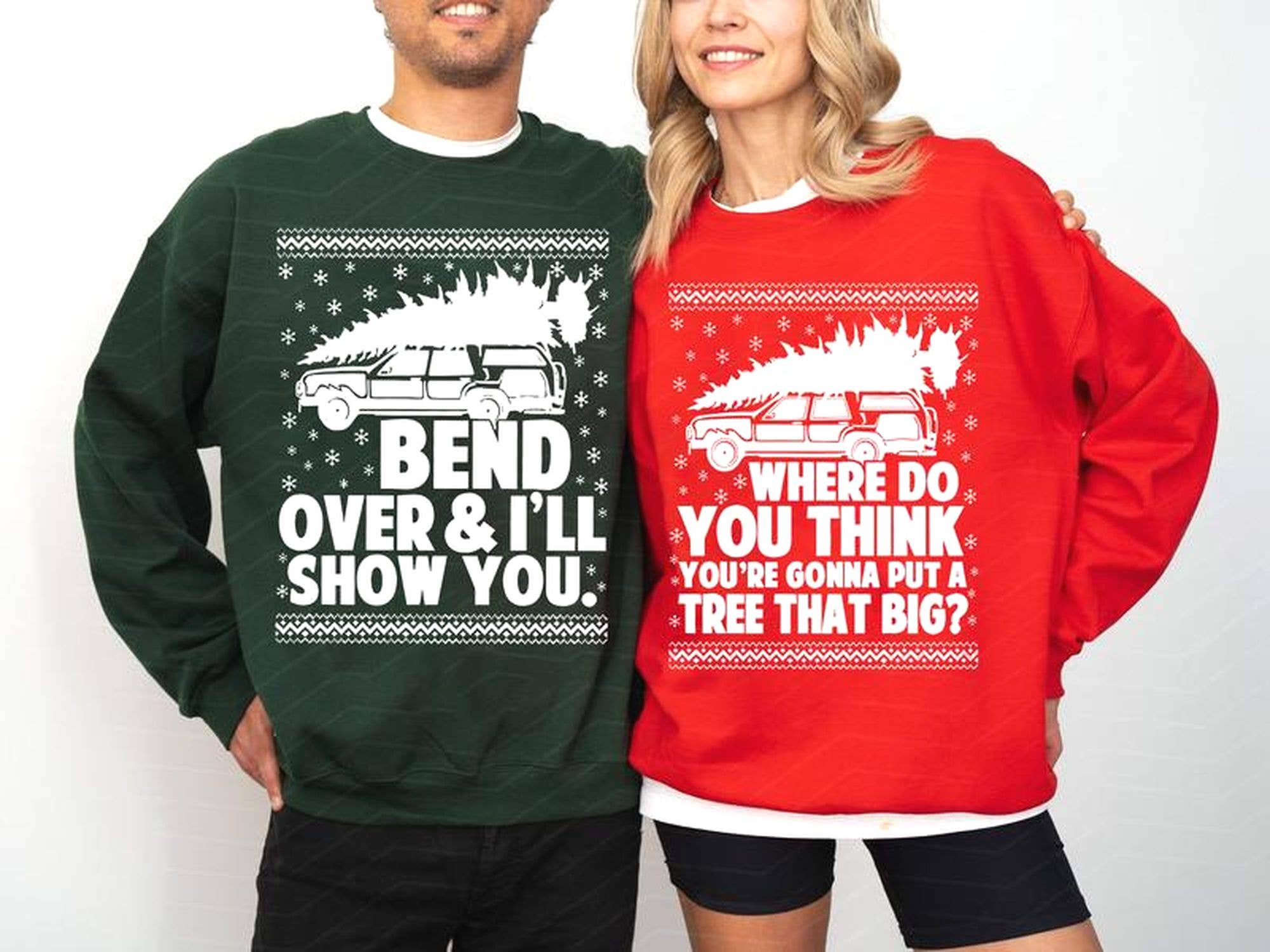 Bend Over  Ill Show You Shirt - Griswold Christmas Matching