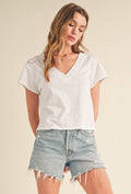 *Small Only* 8281DK Til V-Neck Baby Top 2